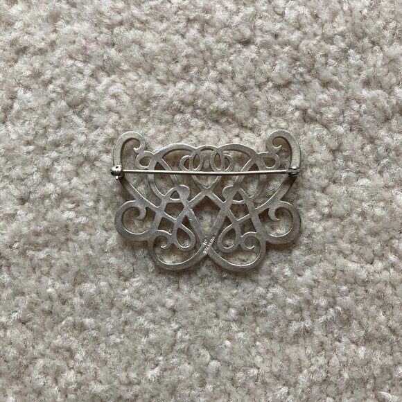 IC James Craig Vintage Sterling Silver Brooch - Picture 3 of 3